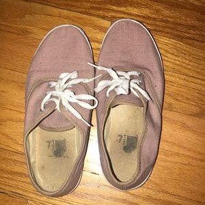 Flat lace up sneakers